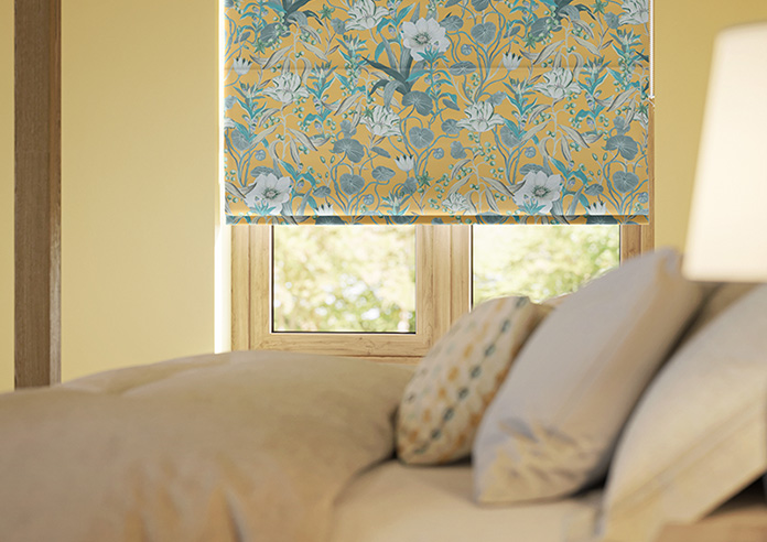 Elwen, Ochre - Roman Blind - Image 5